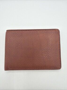 Osgoode Marley Ultra Mini Thinfold Leather Wallet - Brandy